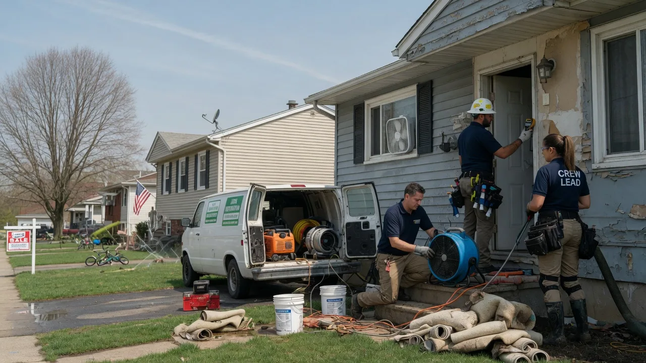 Flood Cleanup in Floriston, CA near me